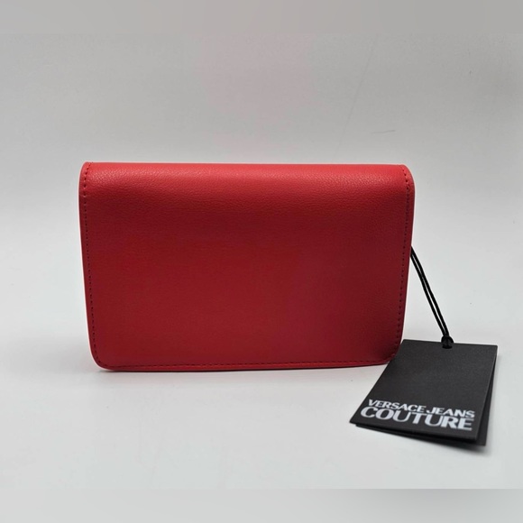 Versace Jeans Couture Red Logo Shoulder Bag - Picture 8 of 14